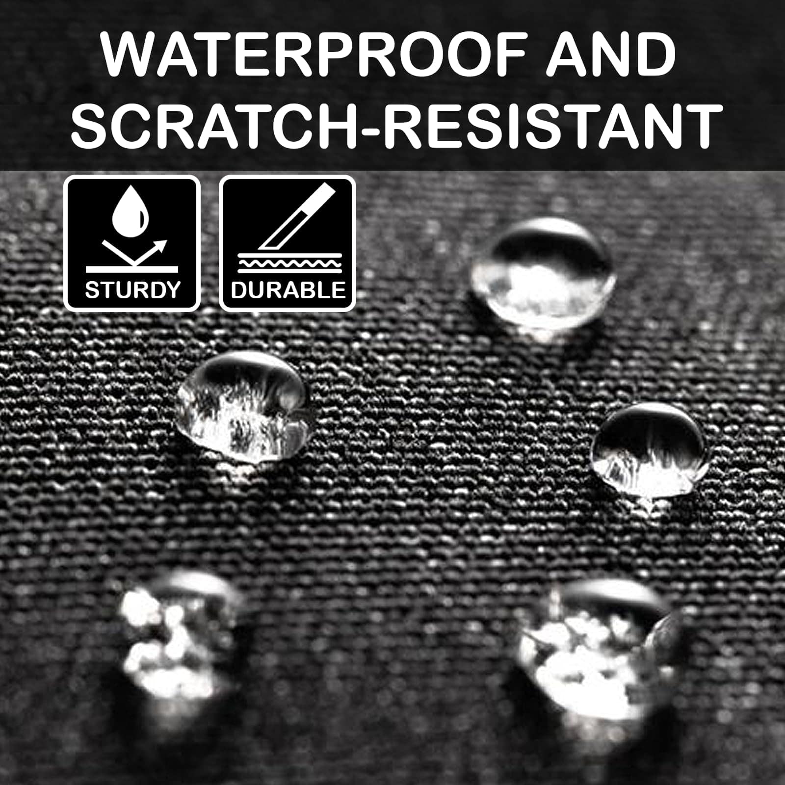 Funda de Guitarra Acústica NAGAN con Acolchado -Negro - Imagen 5