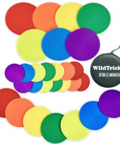 WildTracks 28 Pcs Marcadores de Fútbol, Marcadores de