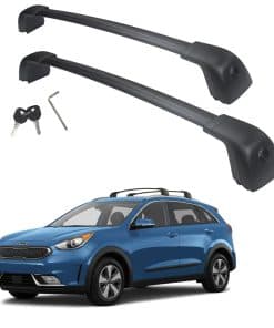 Barras transversales de techo de alta resistencia -Negro