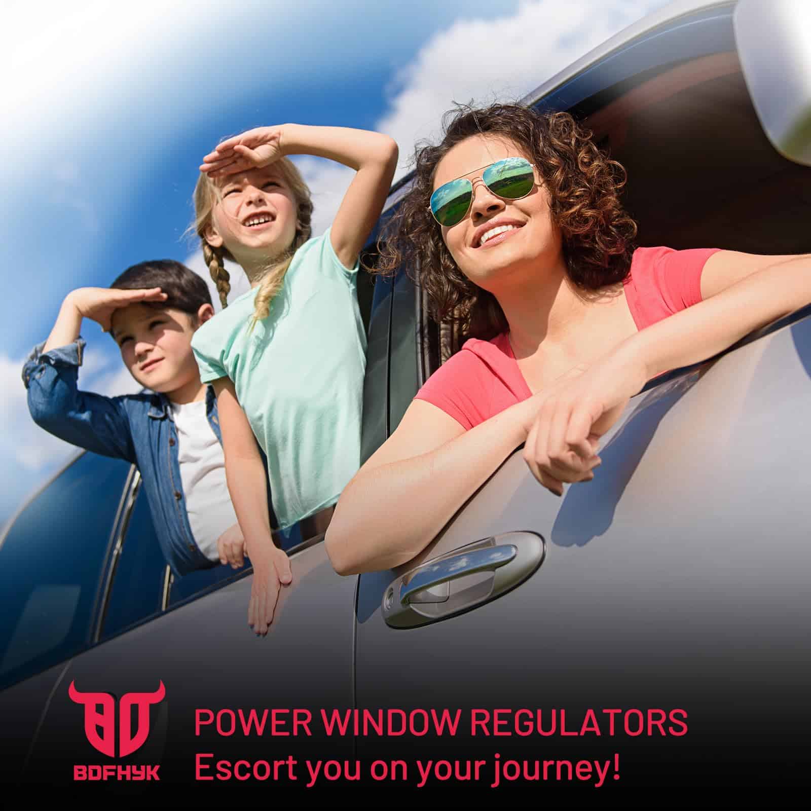 BDFHYK 741-637 Regulador de ventanilla con motor delantero - Imagen 8