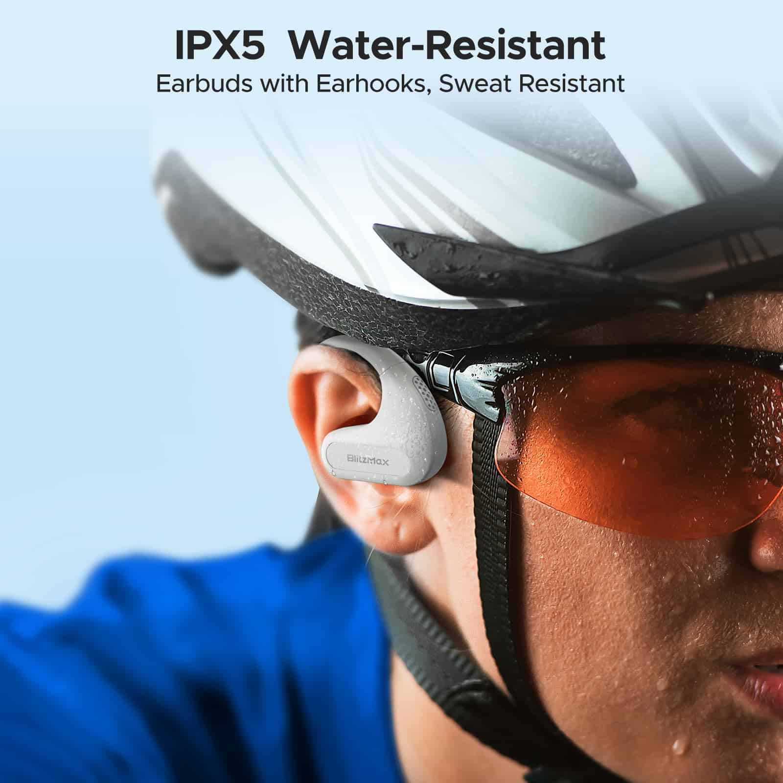 Audífonos inalámbricos de oído abierto -Gris - Imagen 5