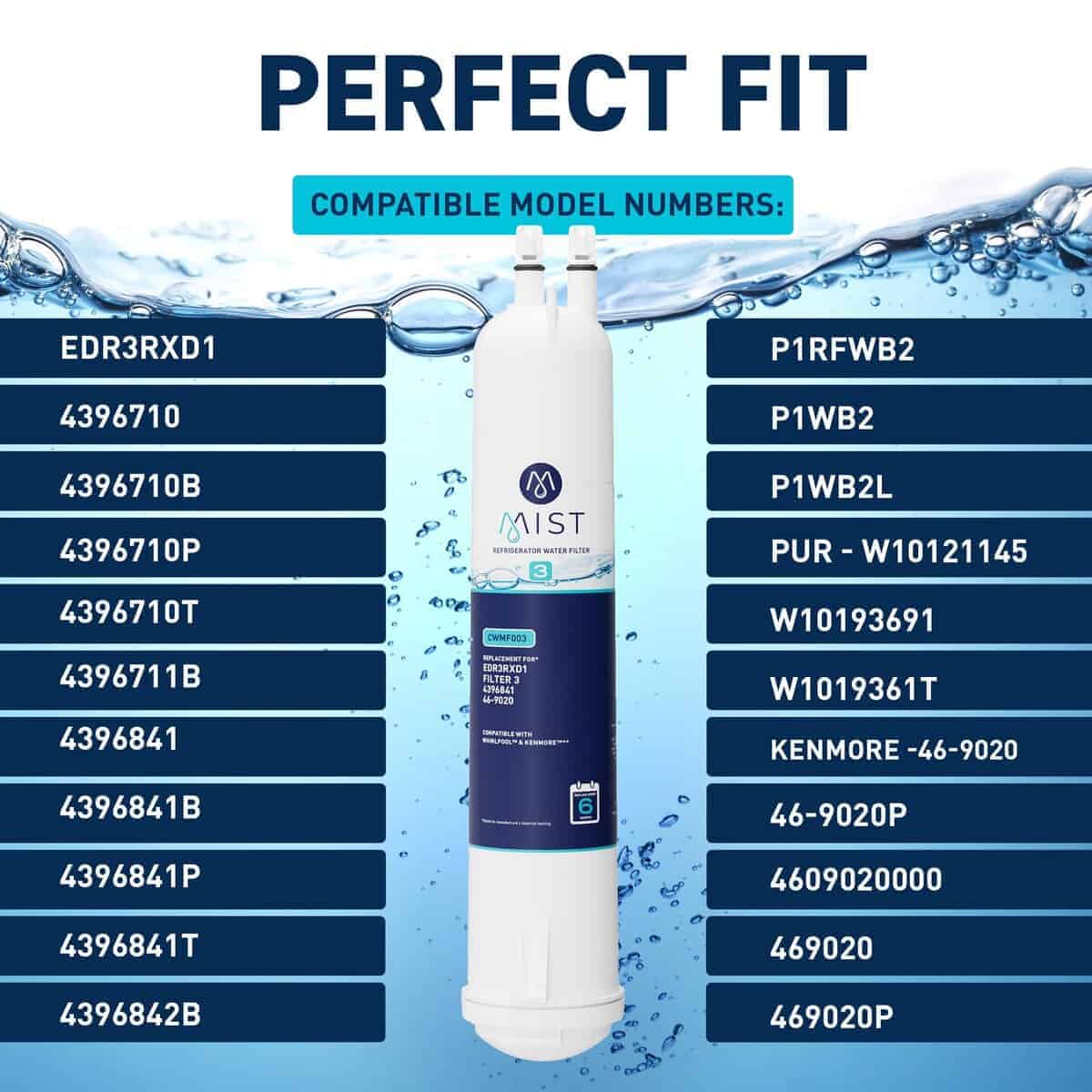 Filtro de Agua de Repuesto Mist 4396841 -Blanco/Azul - Imagen 4