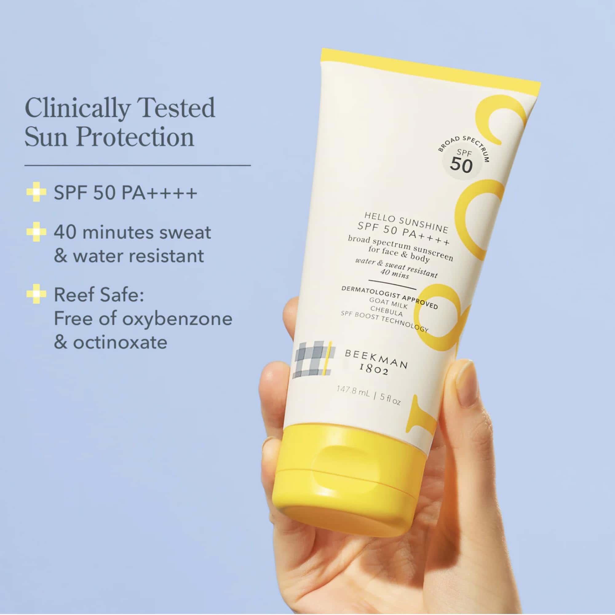 Beekman 1802 Hello Sunshine SPF 50 PA ++++ - Protector - Imagen 6