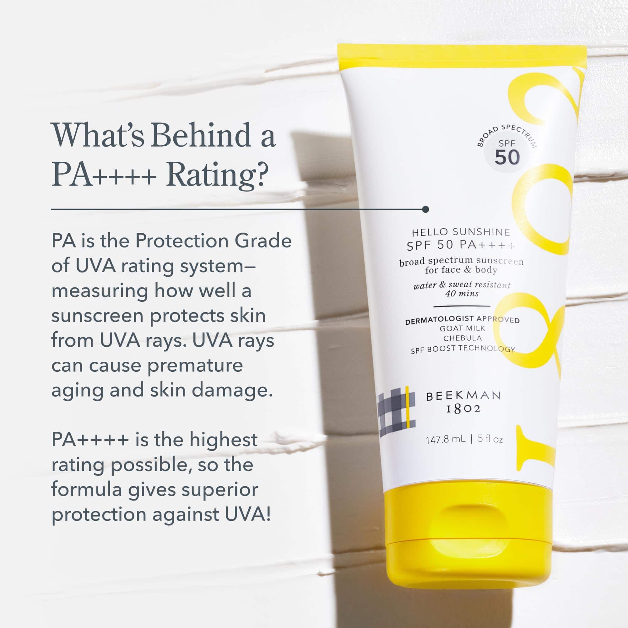 Beekman 1802 Hello Sunshine SPF 50 PA ++++ - Protector - Imagen 9