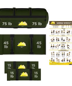 Bolsas de Arena para Entrenamiento (sin -Verde Militar