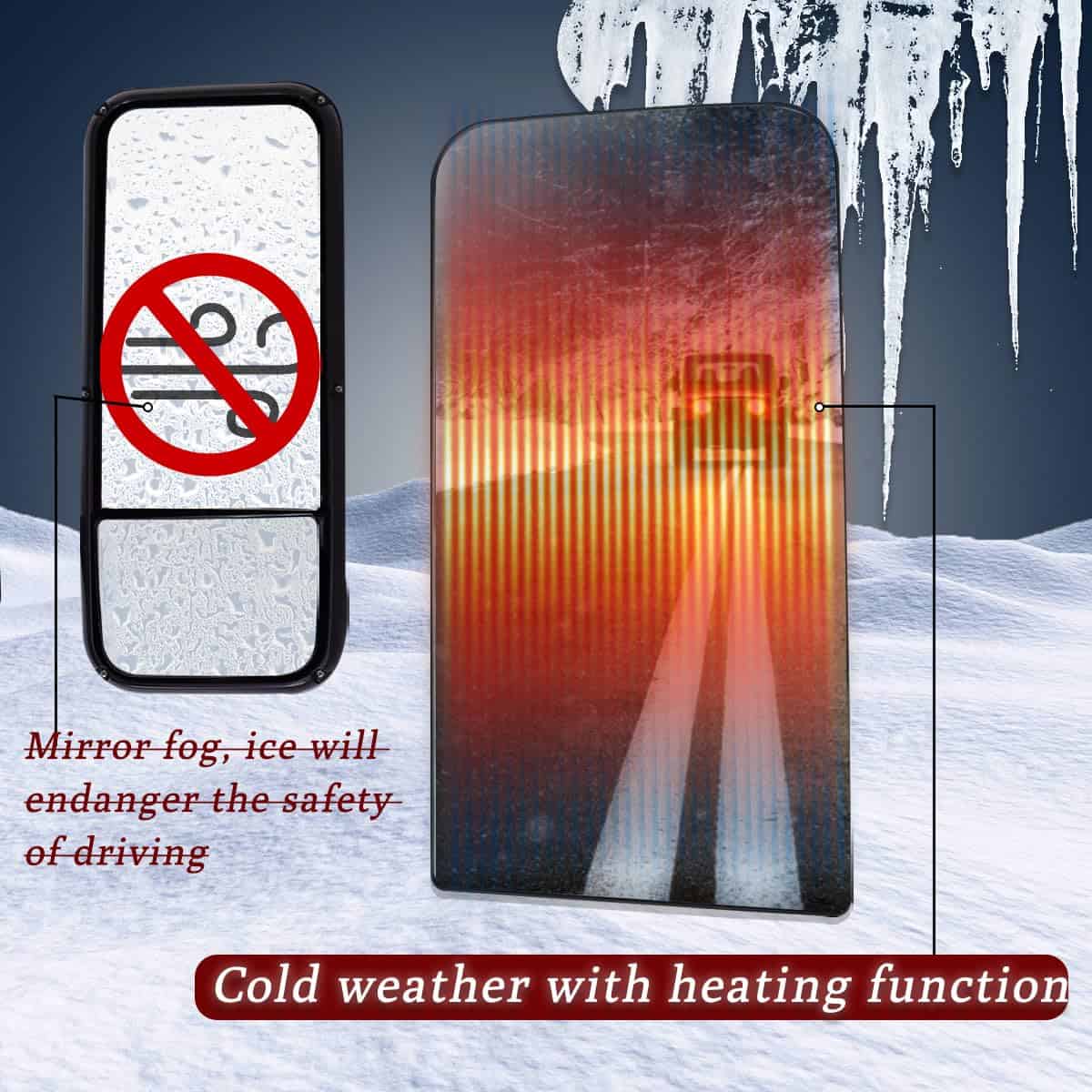 Espejo de vidrio Sterlix para Kenworth T660 T600 T370 - Imagen 5