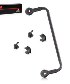 Barra estabilizadora de suspensión trasera y buje para