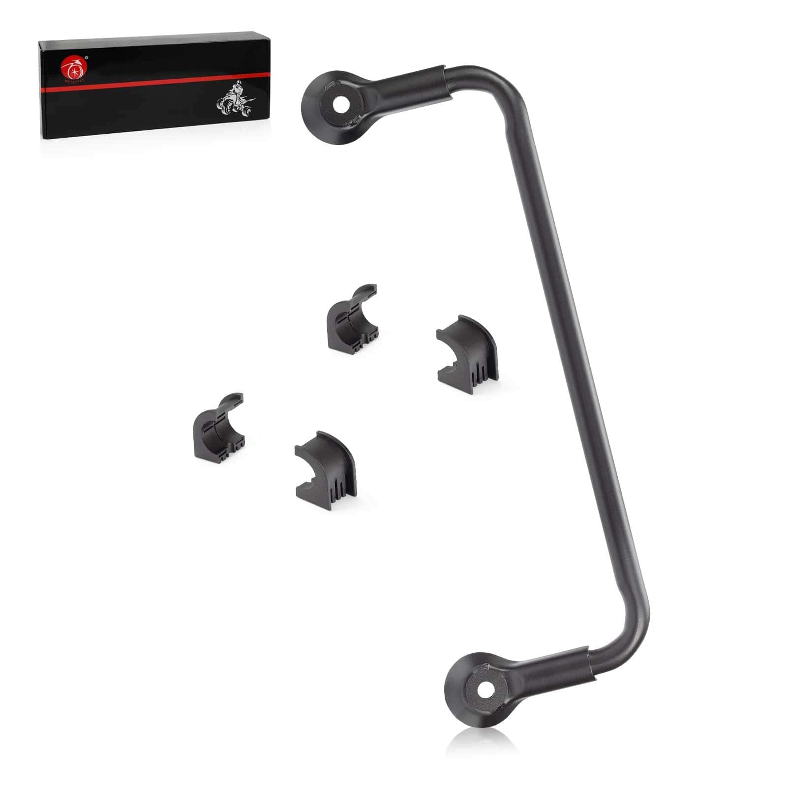 Barra estabilizadora de suspensión trasera y buje para