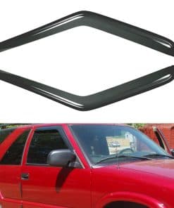 Deflectores de ventana lateral Wensdy 2pcs, Guardias de