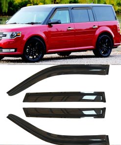 Deebior 4pcs Originales Deflectores de lluvia Laterales