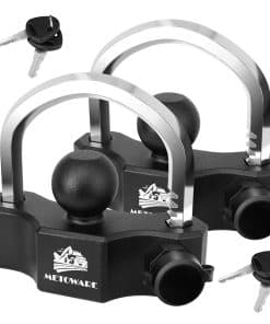 Candado de bola de enganche de remolque universal METOWARE,