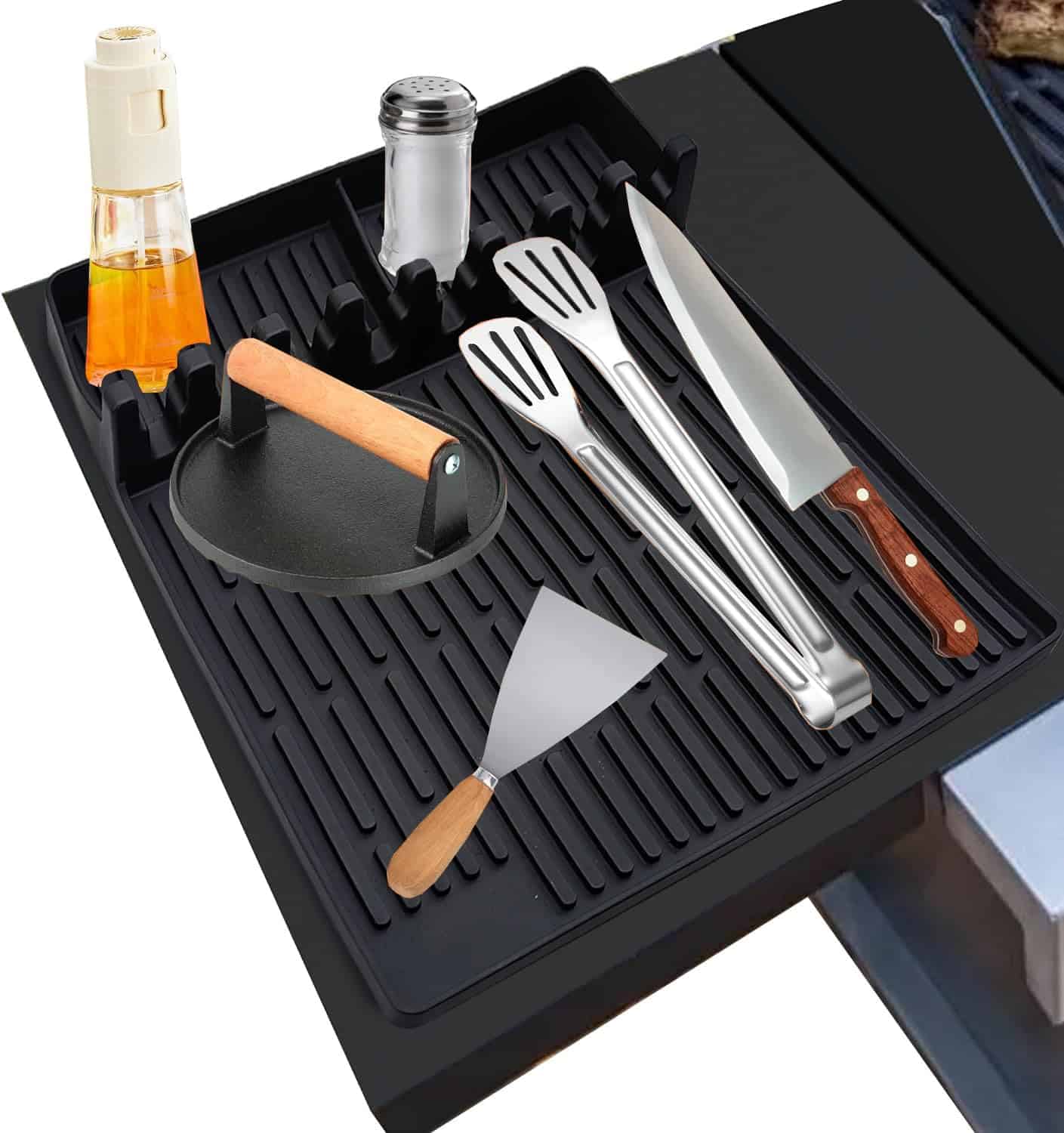 Tapete de Silicona 3 en 1 para Parrilla Blackstone, Gran - Imagen 3