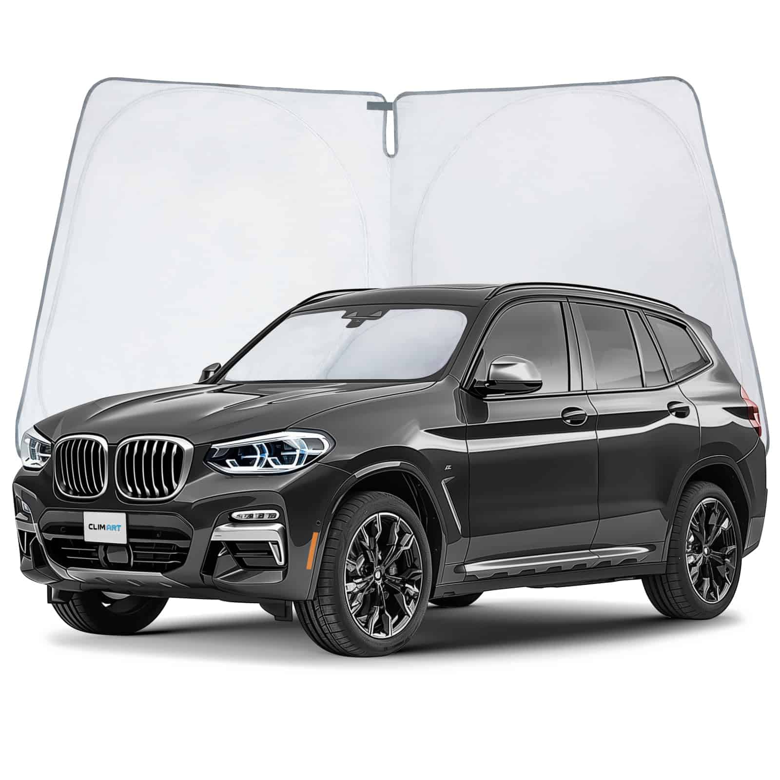 CLIM ART Protector solar para parabrisas para BMW X3