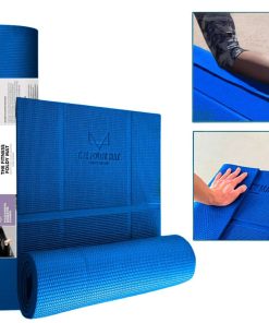 Tapete de Yoga Plegable en 6 Combinaciones; -Azul - 1/4-Pulg