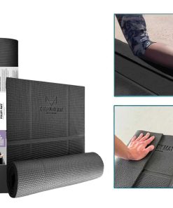 Tapete de Yoga Plegable en 6 Combinaciones; -Negro - 1/3 Pul