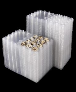 200 Pack Cartones de Huevos de Codorniz KUKLIPJIM, Bandejas