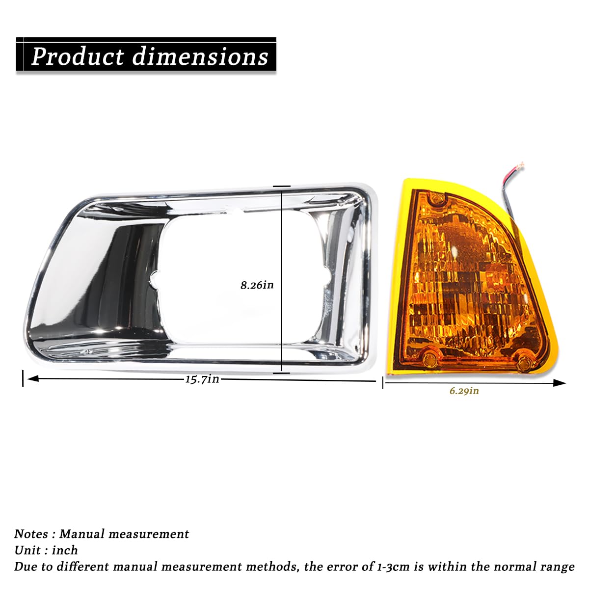 Bisel de Faro Sterlix con Luz LED de Señal de Giro - Imagen 7