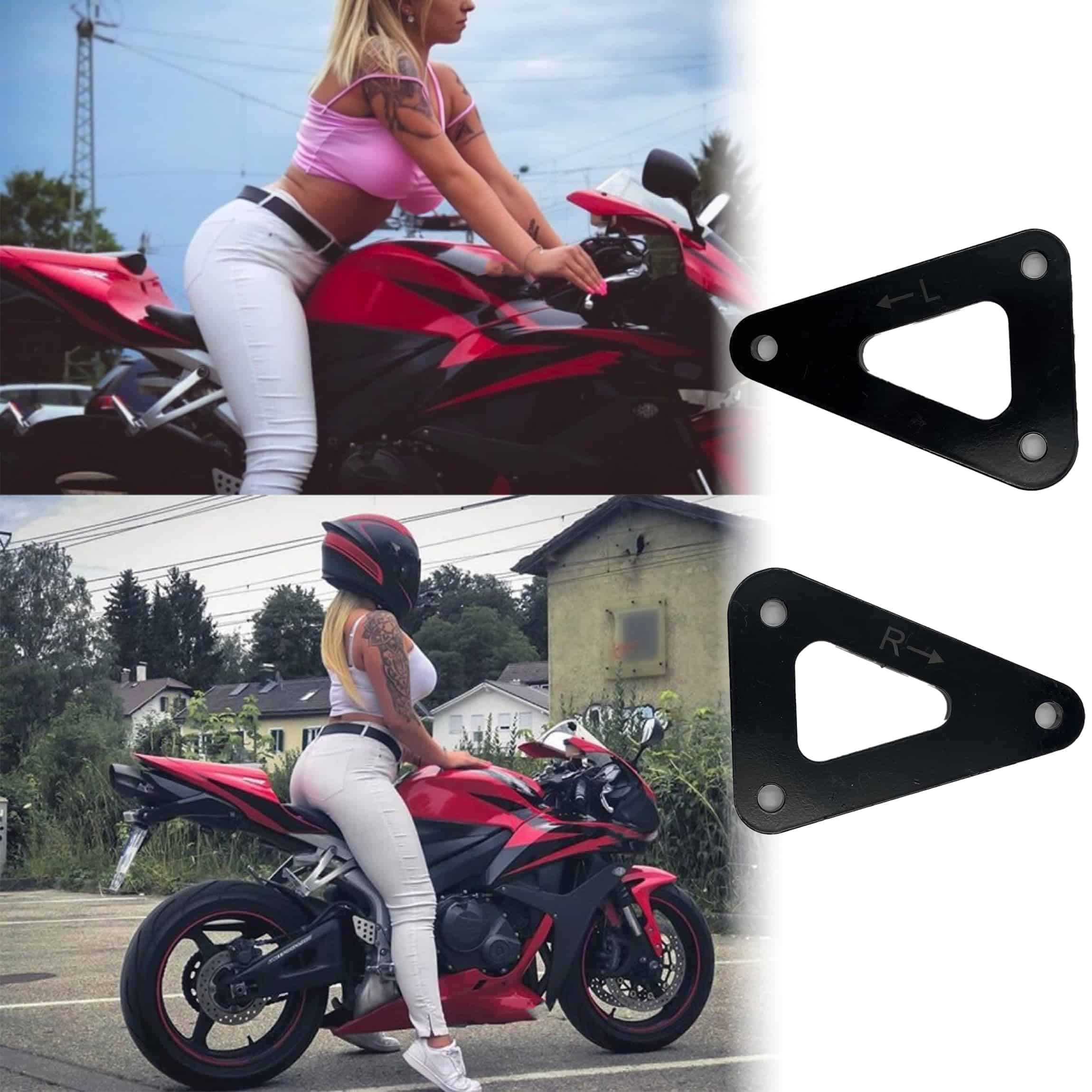 Kit de enlace de rebaja CBR600RR, Rebaja 2", Compatible con - Imagen 4