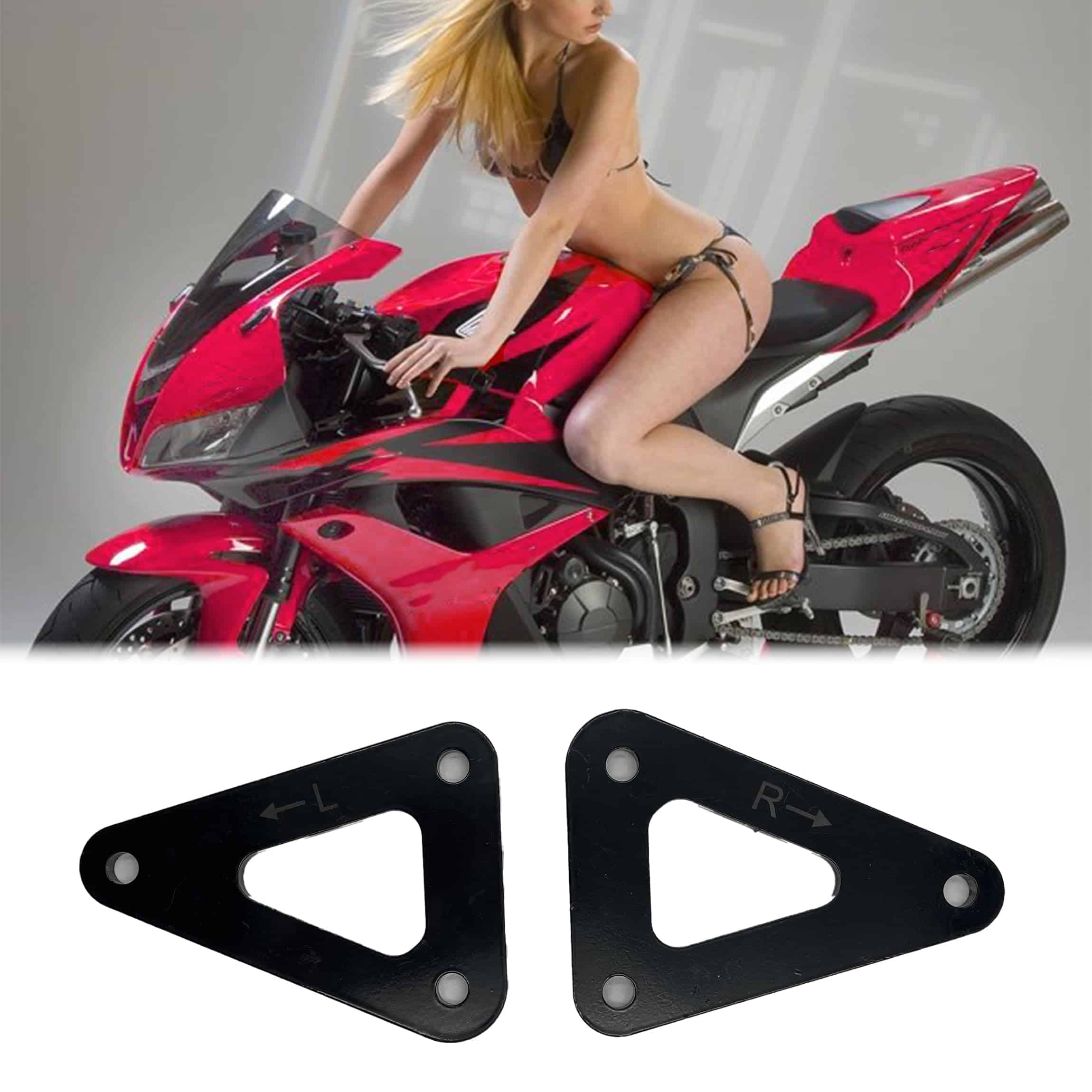 Kit de enlace de rebaja CBR600RR, Rebaja 2", Compatible con - Imagen 3