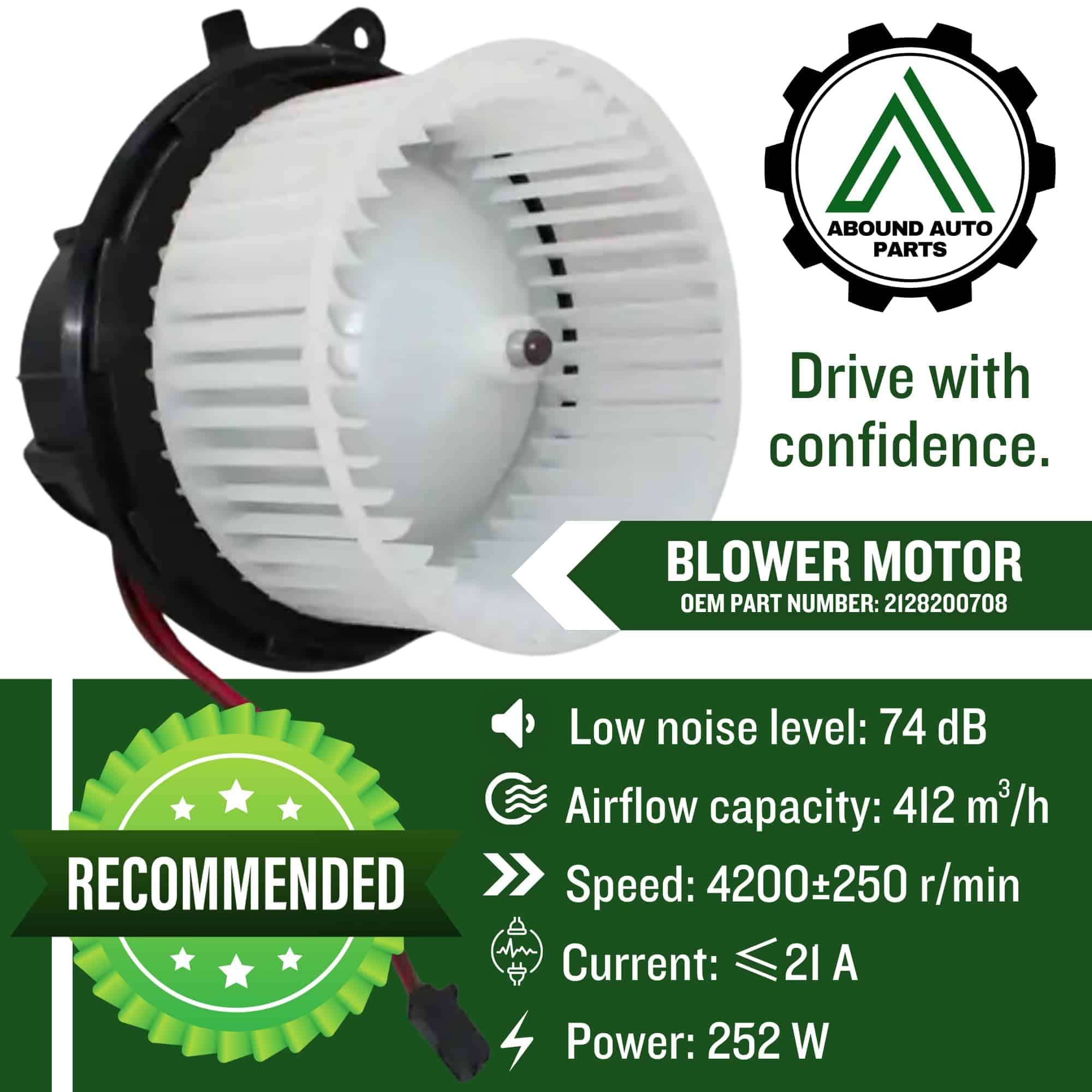 Ensamblaje del Motor del Soplador de Calor Confiable de - Imagen 8