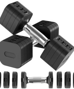 Set de Mancuernas Ajustables Hezeyferg de 2, Pesas