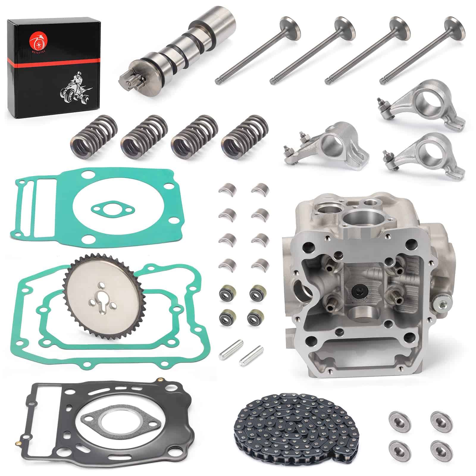 Kit de Cabeza de Cilindro del Motor + Conjunto de Árbol de - Imagen 8