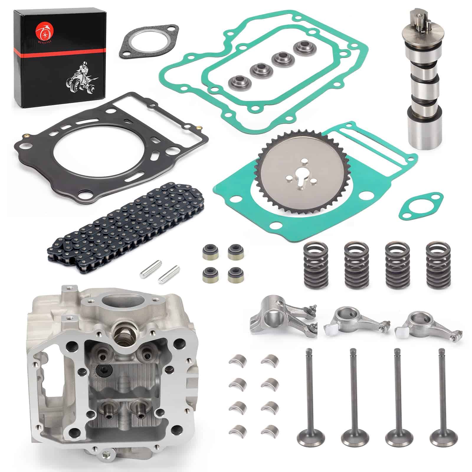 Kit de Cabeza de Cilindro del Motor + Conjunto de Árbol de - Imagen 6