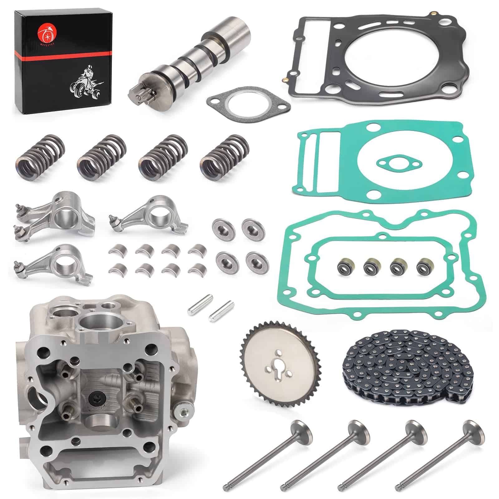 Kit de Cabeza de Cilindro del Motor + Conjunto de Árbol de - Imagen 7