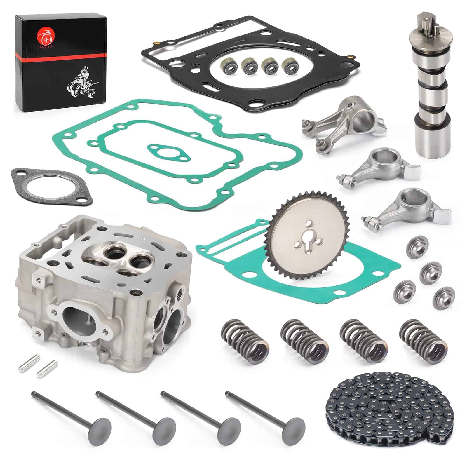 Kit de Cabeza de Cilindro del Motor + Conjunto de Árbol de - Imagen 10