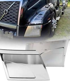 Recorte cromado del parachoques lateral Unitedlu sin