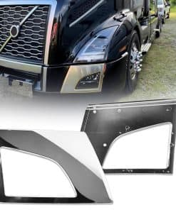 Unitedlu Parachoques lateral con moldura cromada con