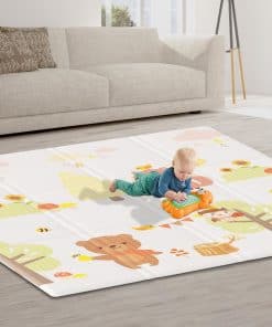 Tapete de juego para bebé besuhot 74 x 50 pulgadas Tapete