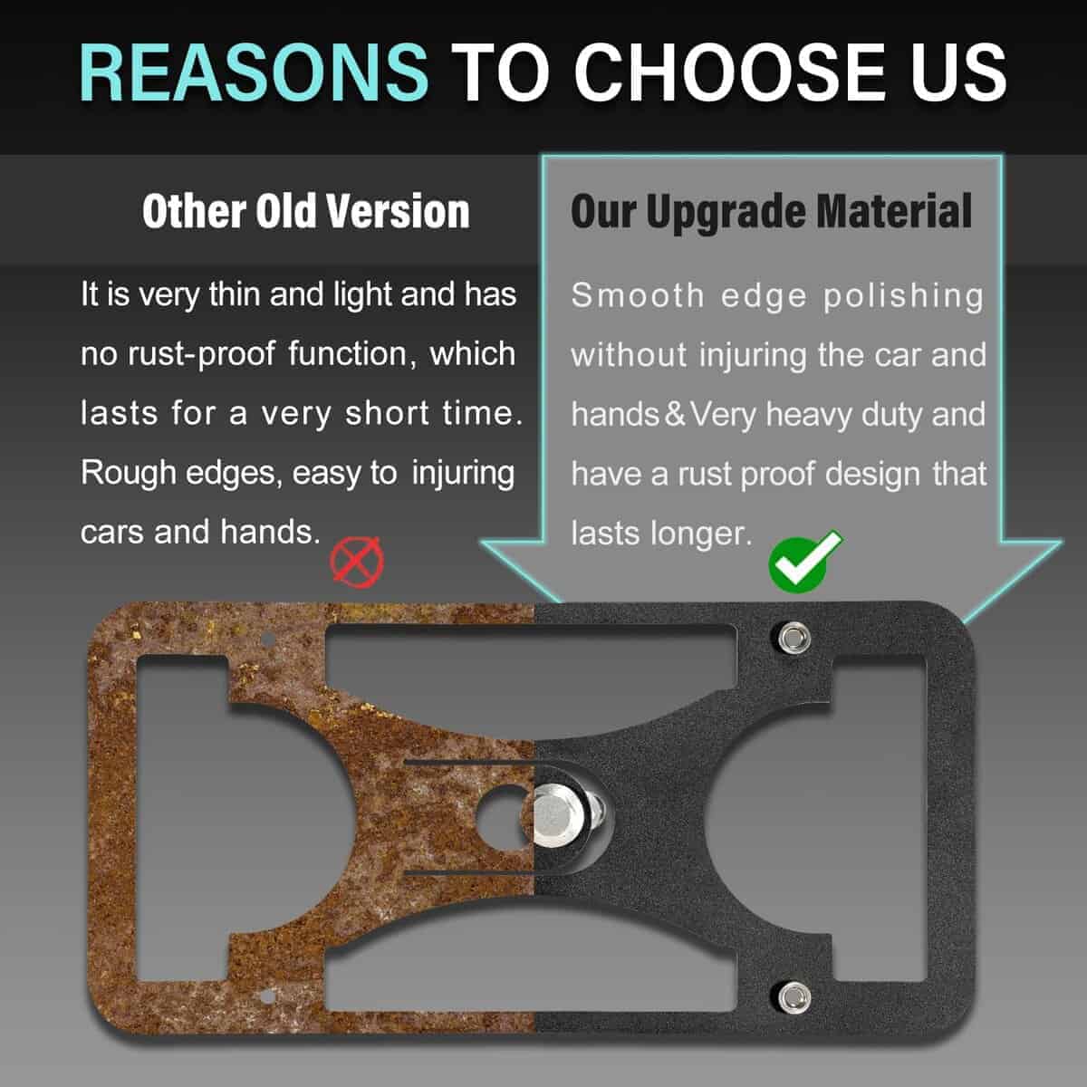 Soporte de placa delantera compatible con Mazda CX-5 - Imagen 7