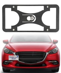 Soporte de placa de licencia para parachoques delantero