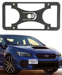 Soporte de matrícula delantera para montaje en parachoques