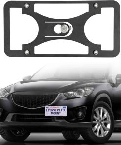 Soporte de placa de licencia para montaje en parachoques