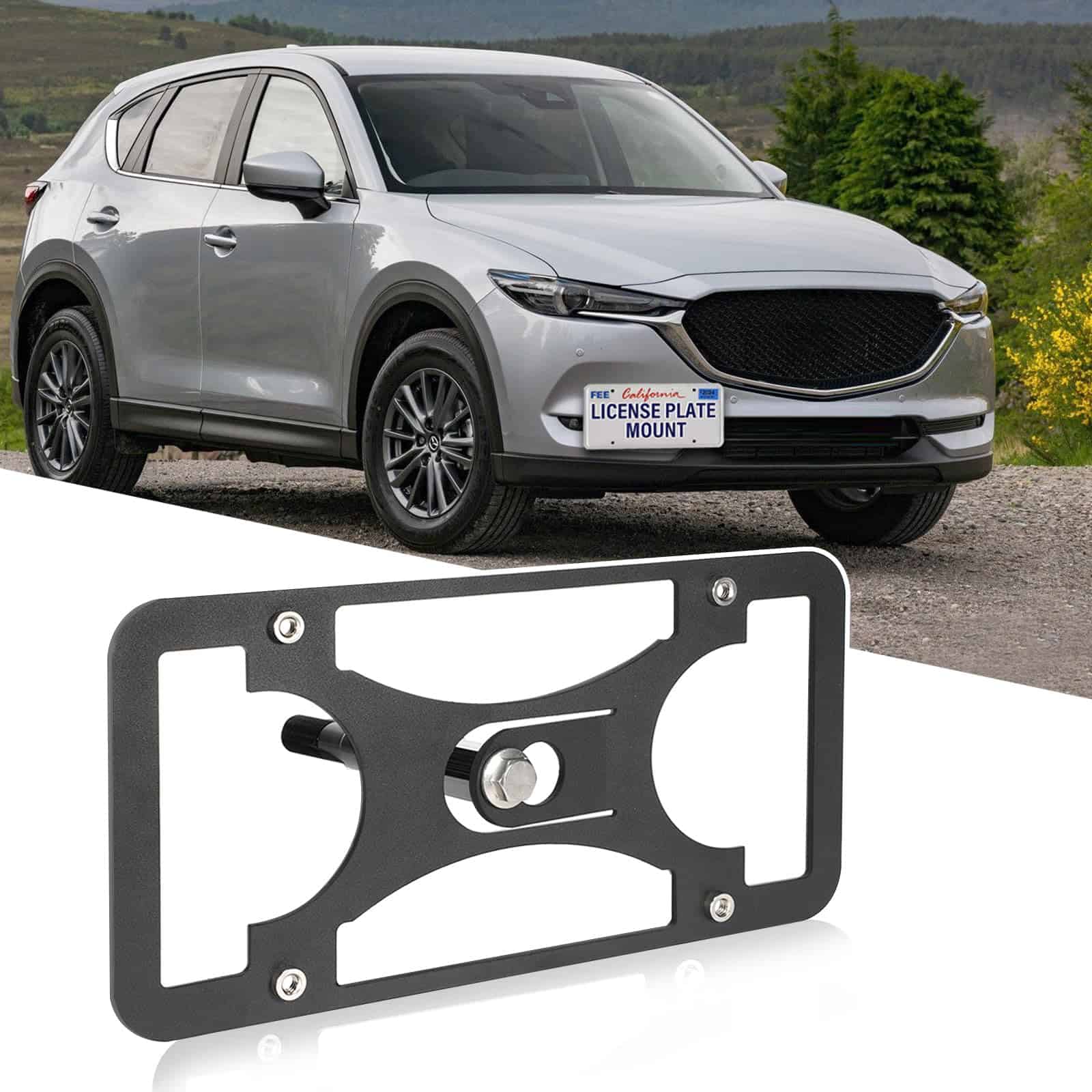 Soporte de placa delantera compatible con Mazda CX-5