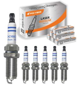 Set de 6 Bujías para BMW E60 E83 E85 E90 Alta Potencia