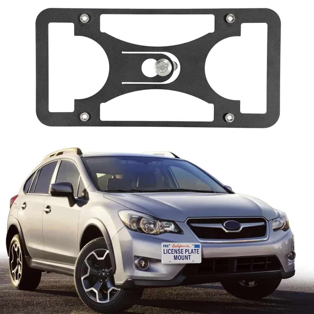 Soporte de Placa de Matrícula para Parachoques Delantero