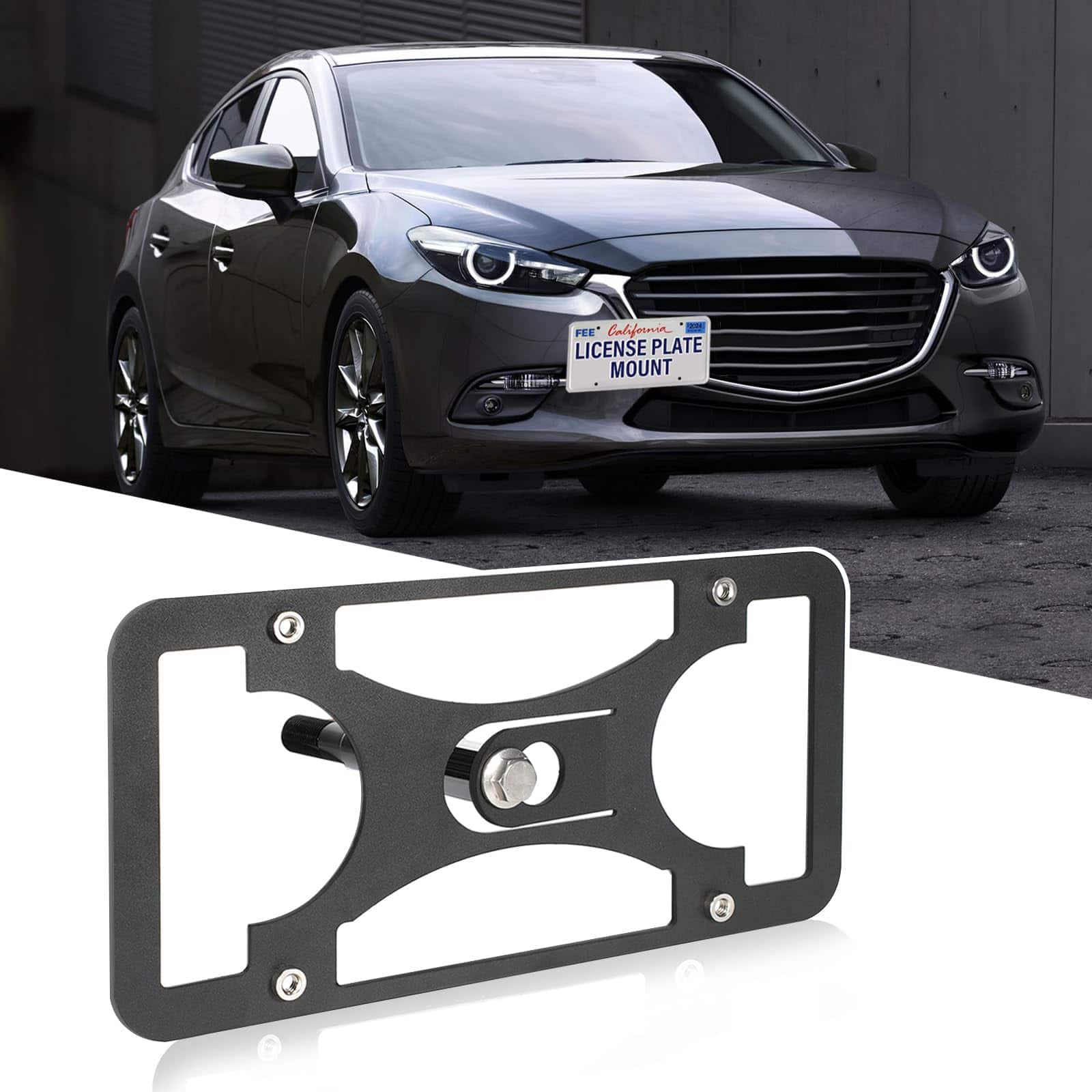 Portaplacas Frontal Compatible con Mazda 3 2019-2025