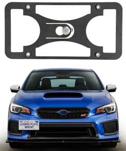 Soporte de matrícula delantera para parachoques compatible