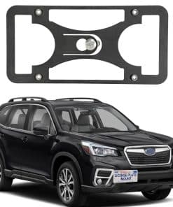 Soporte de placa de matrícula delantero para parachoques