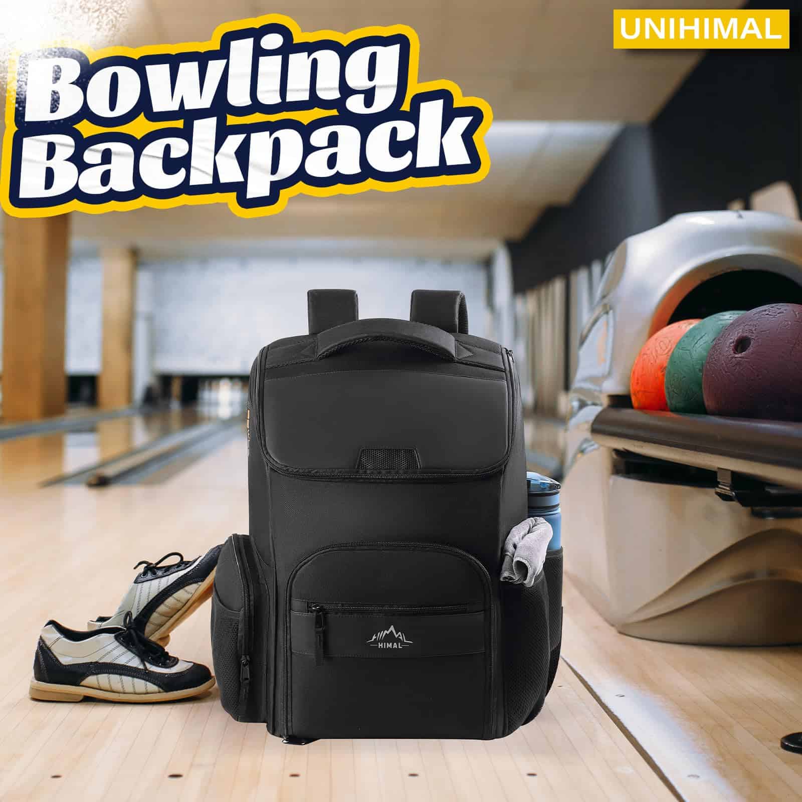 Bolsa de Bolos UNIHIMAL, Mochila de una Bola con - Imagen 8
