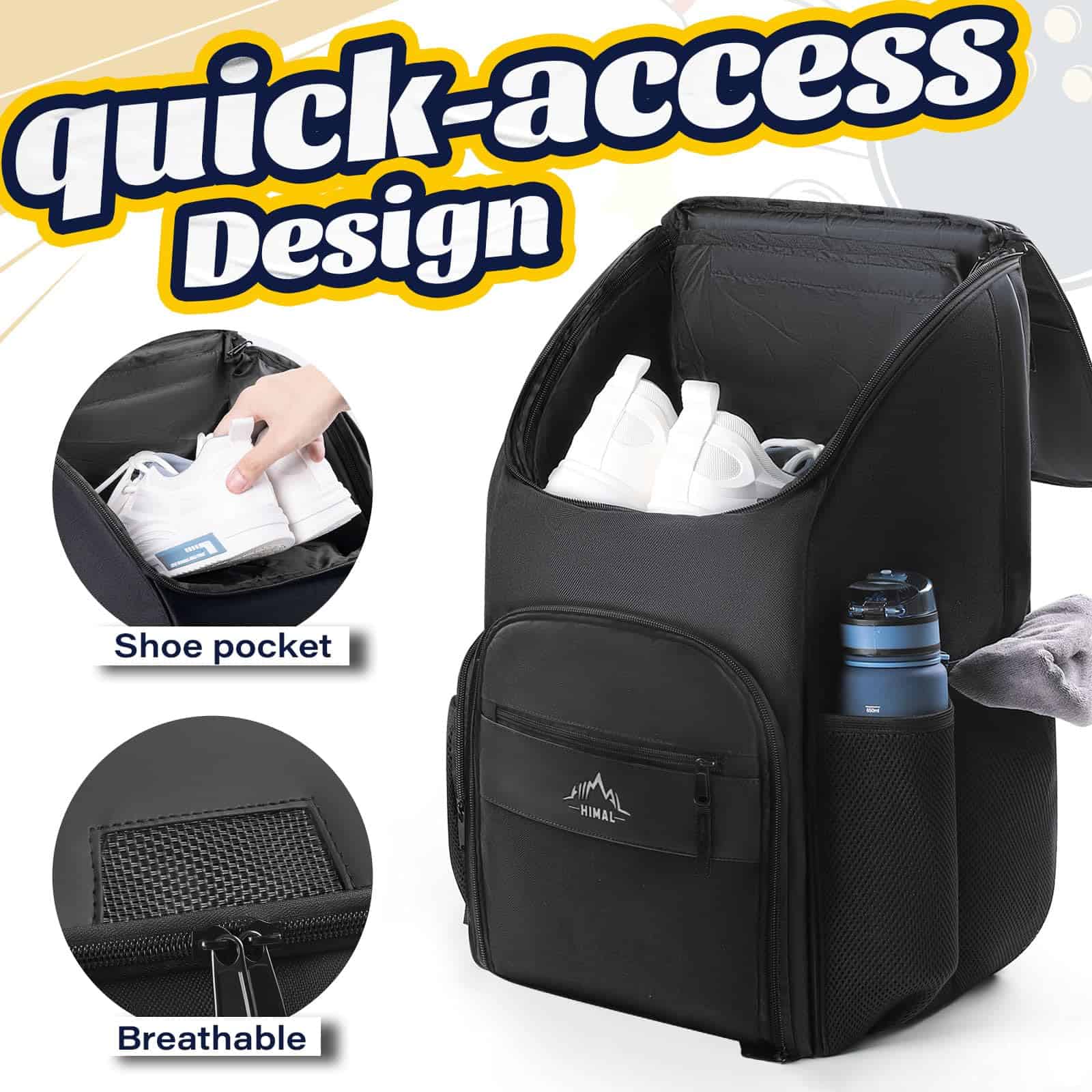 Bolsa de Bolos UNIHIMAL, Mochila de una Bola con - Imagen 4