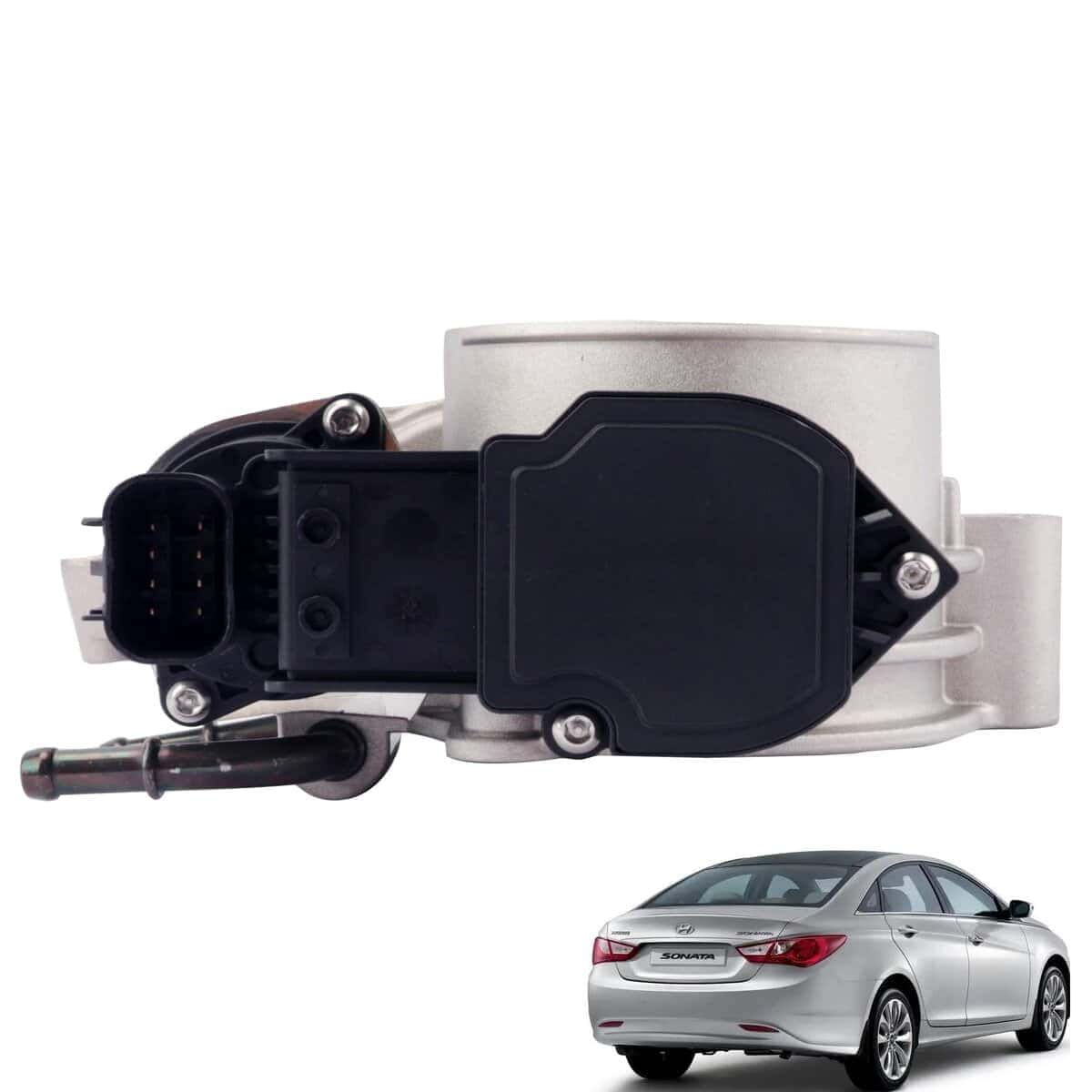 NUEVO Cuerpo del Acelerador Electrónico 75MM Compatible con - Imagen 4