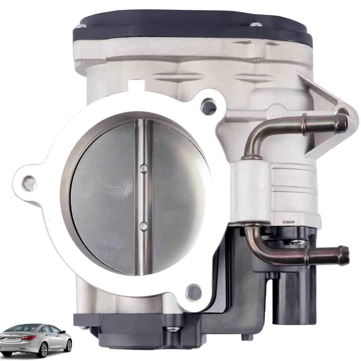 NUEVO Cuerpo del Acelerador Electrónico 75MM Compatible con - Imagen 8