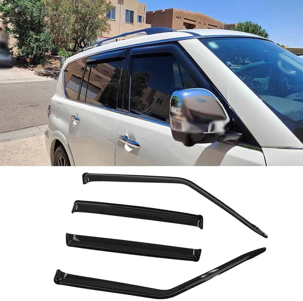 Deflector de viento impermeable Puermto NI60 para ventana