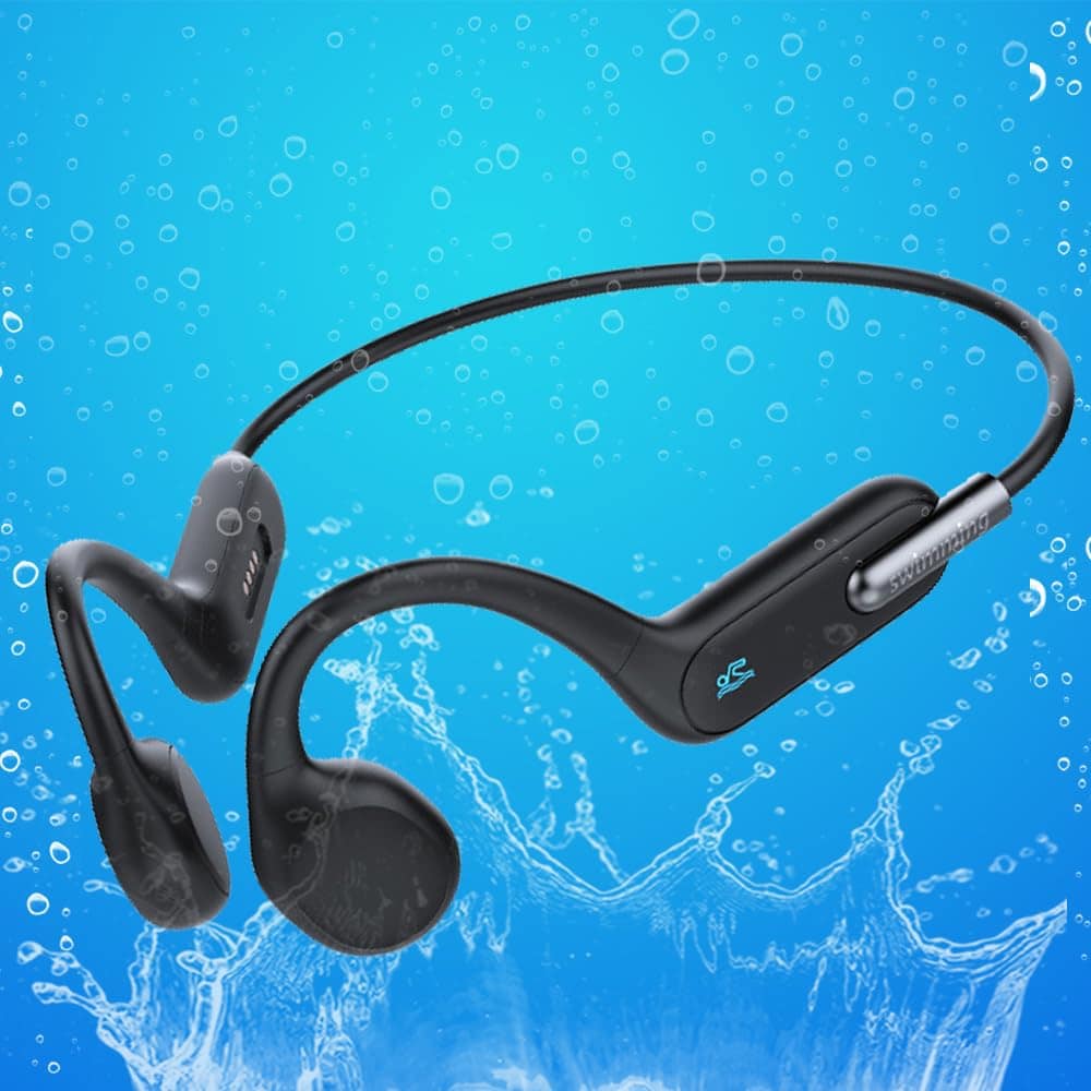 Audífonos de natación profesionales AYI True Bone -Negro