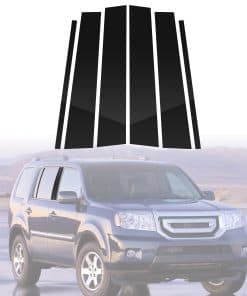 Kit de molduras de poste de puerta para Honda Pilot 2009 a