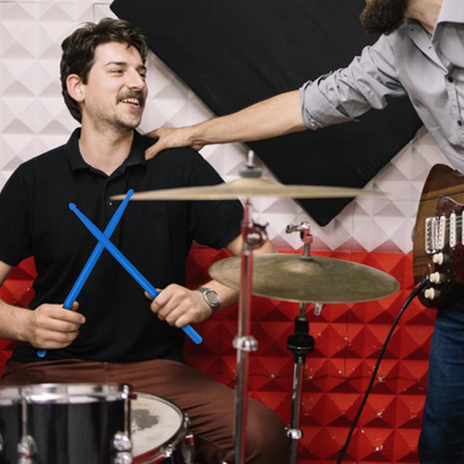 12 pares de baquetas, Baquetas de Tambor de Alta Calidad 16 - Imagen 7